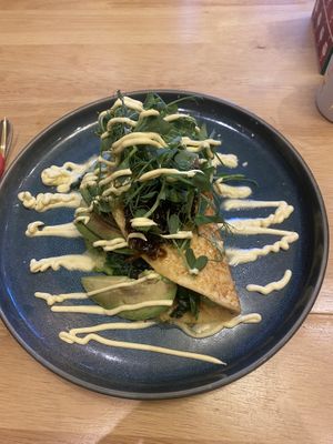 The Most Delicious Tofu Vegan Omelette..  at Pinch in South West London
