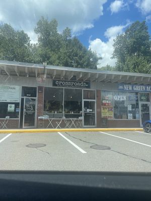   at crossroads. in North Haven