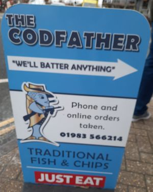  at The Codfather in Ryde