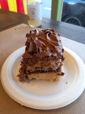 Schokocremetorte at Veganitzat in Corca