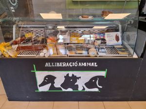 Vegan cheese,meat and sausages to buy at Veganitzat in Corca
