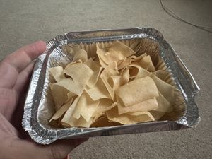 Sweet crackers. Very similar to pastry used on spring rolls  at Miss Li's Kitchen Chinese & Malaysian Takeaway in Wednesbury