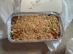 Chicken fried rice  at Miss Li's Kitchen Chinese & Malaysian Takeaway in Wednesbury