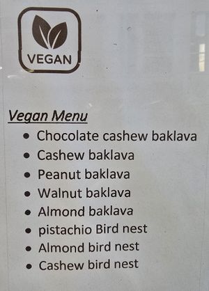  at Levant Sweets in Edinburgh