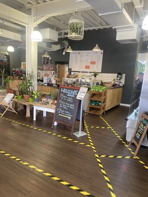 Counter  at Cobbs at Craigdon in Edinburgh