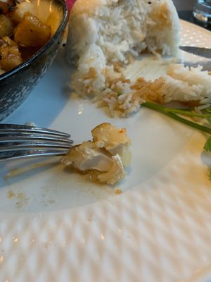 Komische panade die nach nichts geschmeckt   at Z&B Restaurant in Trier