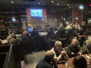 Inside  at BRGR Bar in Portsmouth