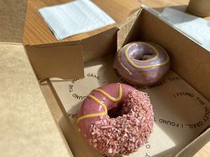   at Holey Grail Donuts in Honolulu