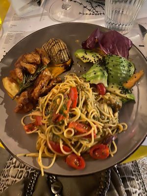 Dinner  at Brac Libreria di Arte Contemporanea in Florence