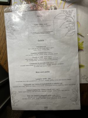 Try the tasting dish - piatto unico  at Brac Libreria di Arte Contemporanea in Florence