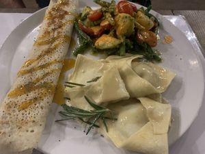 Vegan tasting menu at Brac Libreria di Arte Contemporanea in Florence