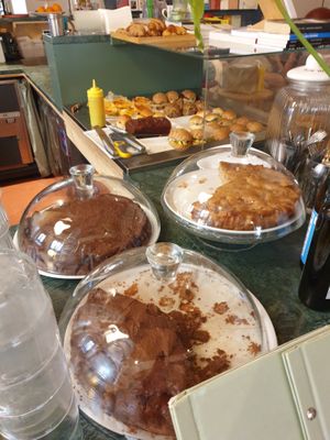 Desserts at Brac Libreria di Arte Contemporanea in Florence