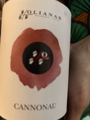 A more full bodied red from Sardinia, lots of flavour.   at Brac Libreria di Arte Contemporanea in Florence