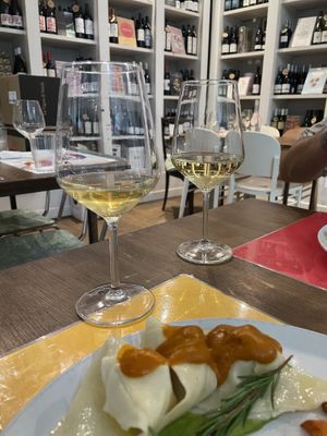 Tortellini - would recommend, or the agnolotti (not pictured)   at Brac Libreria di Arte Contemporanea in Florence