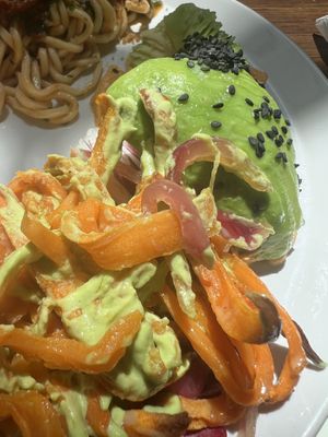 Potatoes and avocado   at Brac Libreria di Arte Contemporanea in Florence