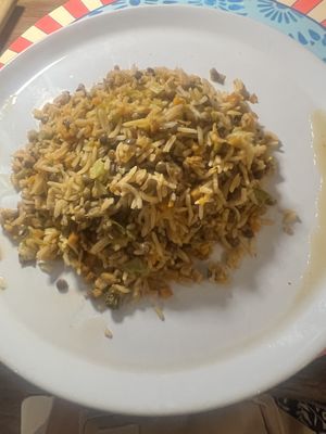 Rice and lentils   at Brac Libreria di Arte Contemporanea in Florence