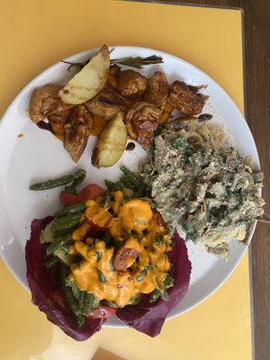 Everything on this plate was excellent!  at Brac Libreria di Arte Contemporanea in Florence