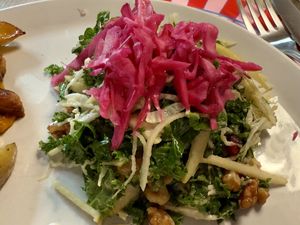 Cabbage and Apples salad   at Brac Libreria di Arte Contemporanea in Florence