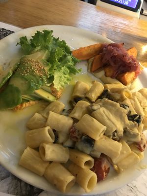 15 euro meal at Brac Libreria di Arte Contemporanea in Florence