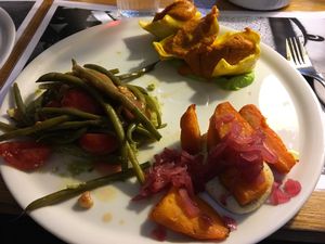 Tasting menu at Brac Libreria di Arte Contemporanea in Florence