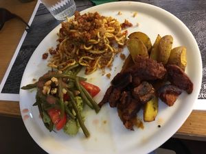 From their tasting menu at Brac Libreria di Arte Contemporanea in Florence