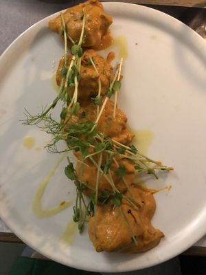 spicy falafel (not too spicy) at Brac Libreria di Arte Contemporanea in Florence