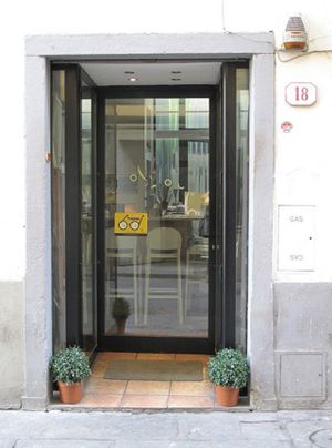 outside at Brac Libreria di Arte Contemporanea in Florence