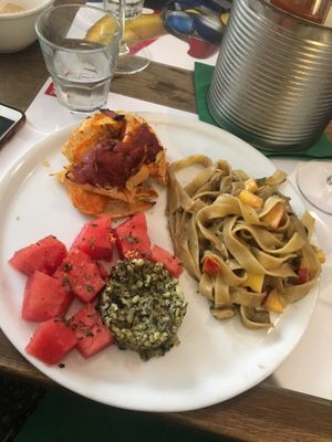 3 portions for €15 at Brac Libreria di Arte Contemporanea in Florence