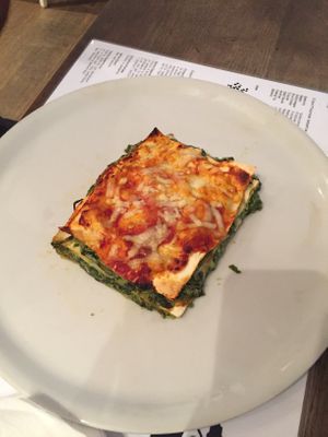 Vegetarian Lasagne  at Brac Libreria di Arte Contemporanea in Florence