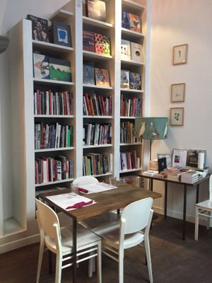 Library & art café  at Brac Libreria di Arte Contemporanea in Florence
