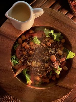 Quinoa salad  at anahaw in Dauin