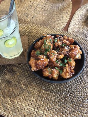 Cauliflower wings  at anahaw in Dauin