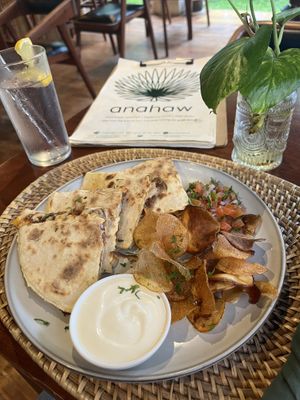 Quesadilla   at anahaw in Dauin