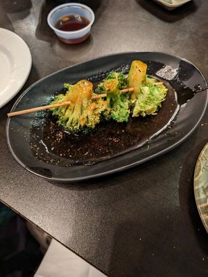 Broccoli at Wasabi in Saratoga Springs