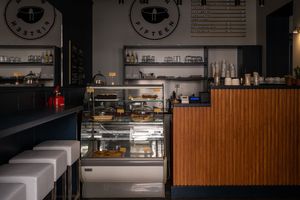 Main room at Bean Fifteen Espressobar in Berlin