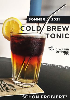 Cold Brew Tonic at Bean Fifteen Espressobar in Berlin