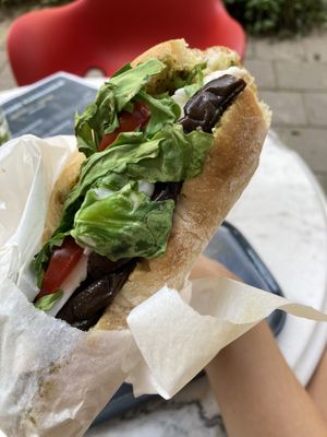 Vegan panini  at Bean Fifteen Espressobar in Berlin