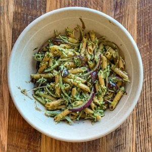 Pasta Salad at Boxcar Bar & Arcade in Durham