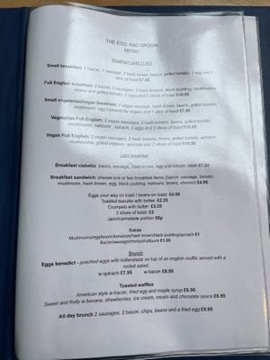   at The Egg & Spoon in Filey