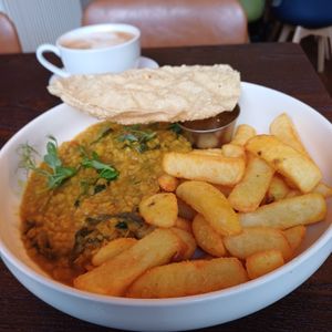 Daal, it was huge! at The Egg & Spoon in Filey