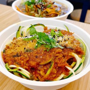 Beyond Bolognese $12  at Naked Earth Cafe in Central Singapore