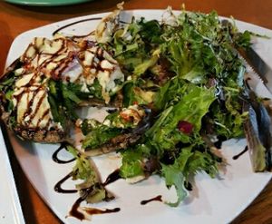 stuffed mushroom  at Mellow Mushroom in Fort Worth