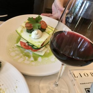 Lasagna at Liora in Baltimore