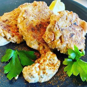 Crab Cakes  at Liora in Baltimore