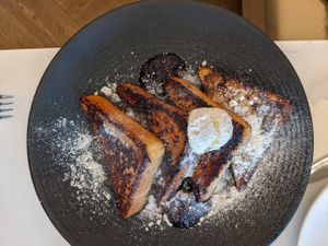 French toast. Divine at Liora in Baltimore