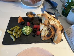 Cheese plate   at Liora in Baltimore