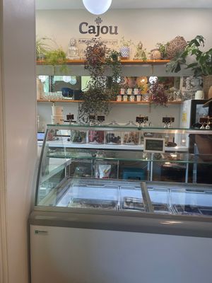 Love the atmosphere   at Cajou Creamery in Baltimore