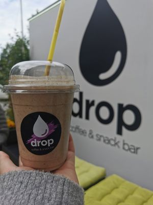 Nutella smoothie at Drop in Ohrid