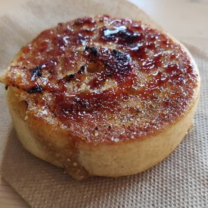Brioche créme brulée at Pâtisserie Zébulon in Montreal
