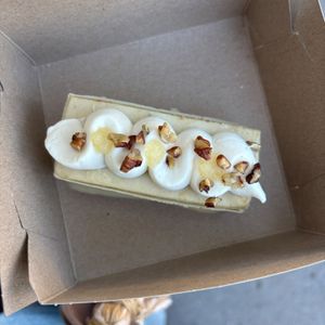 Apple Nuts Dessert at Pâtisserie Zébulon in Montreal